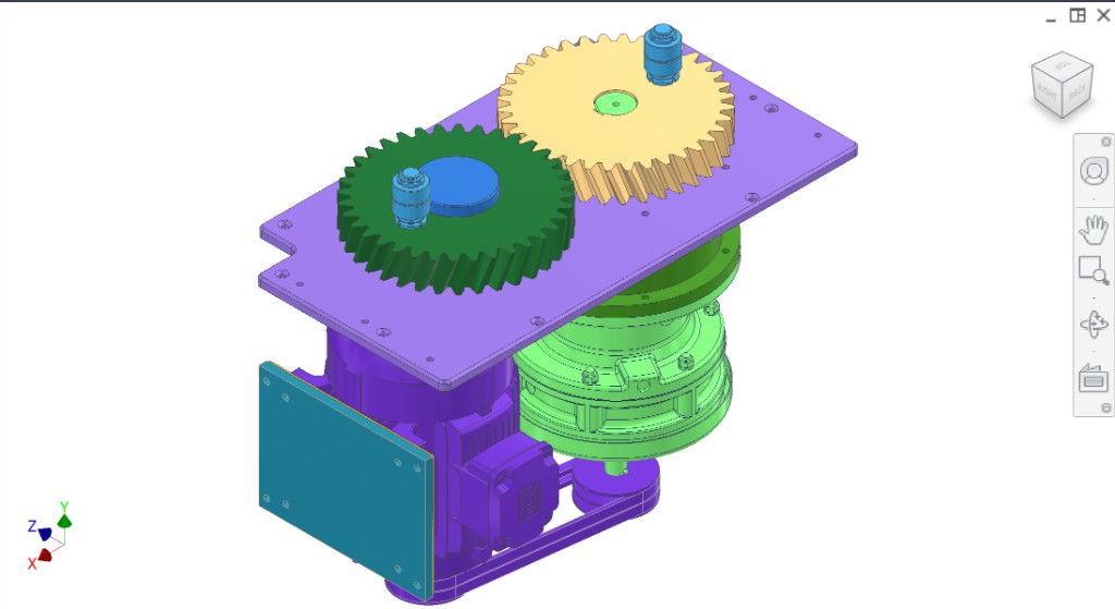 Drivetrain isometric