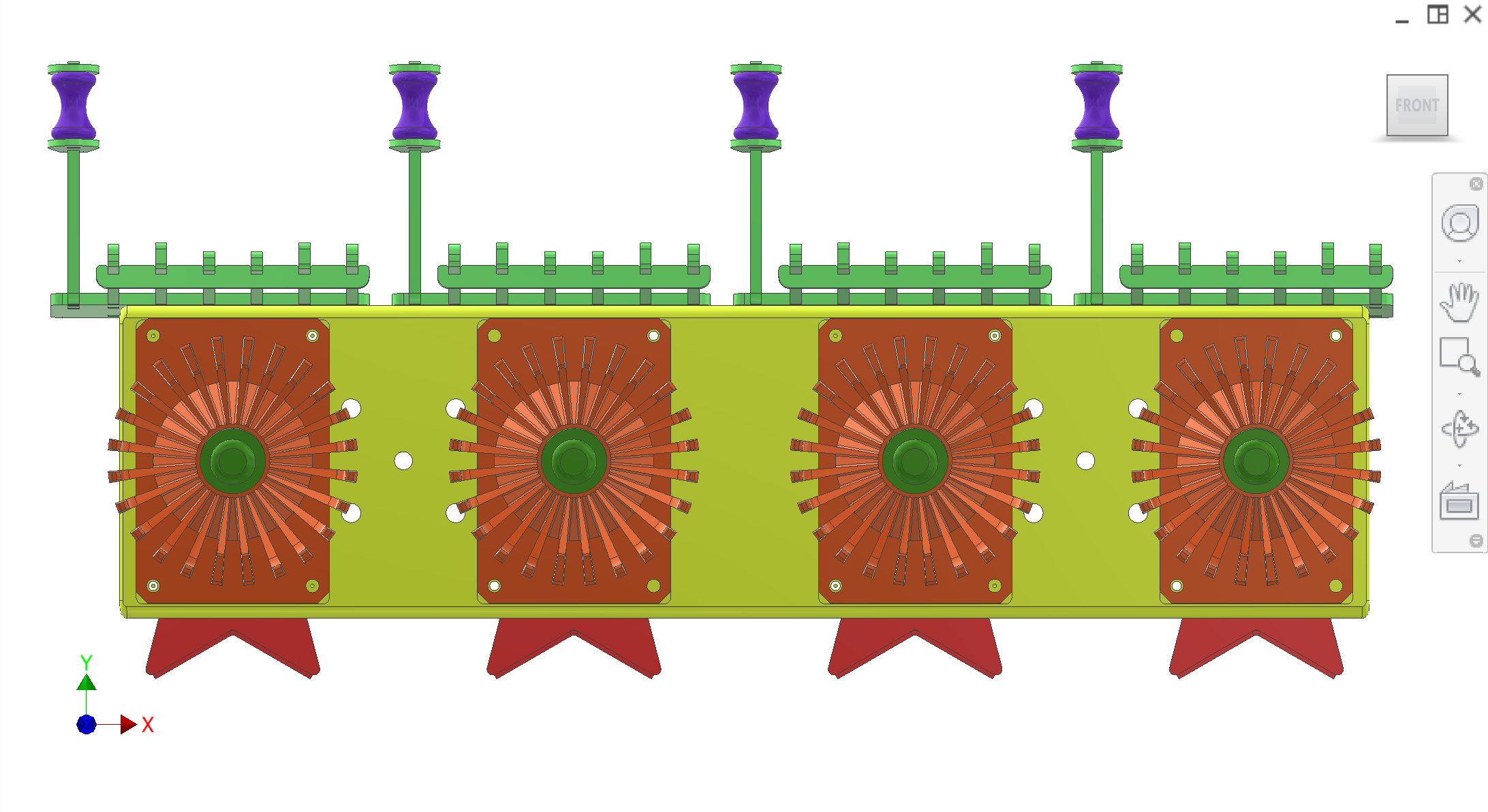 Extraction sync front