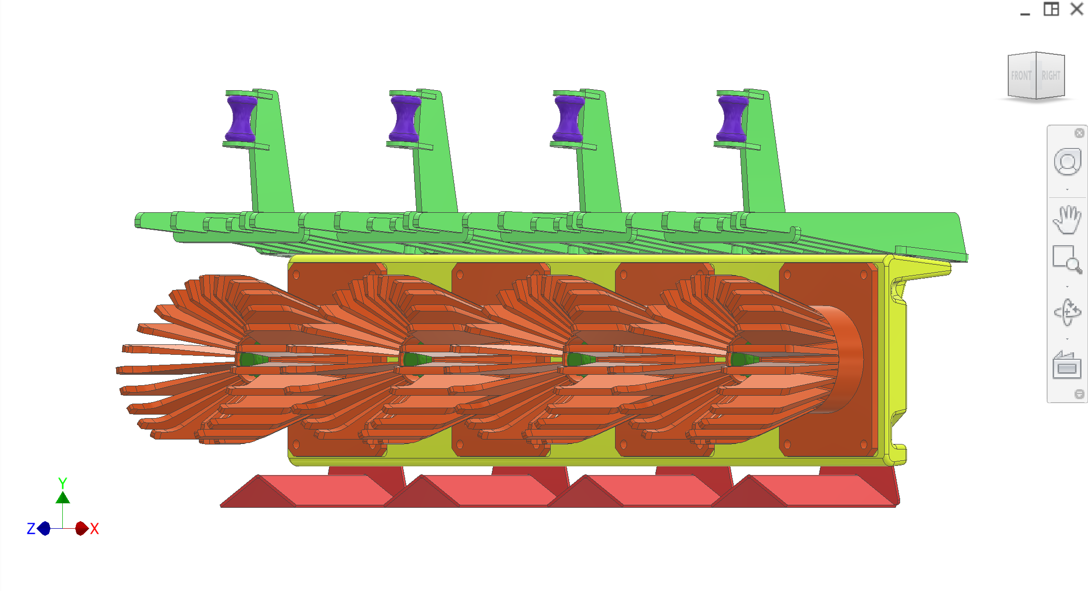 Extraction sync side