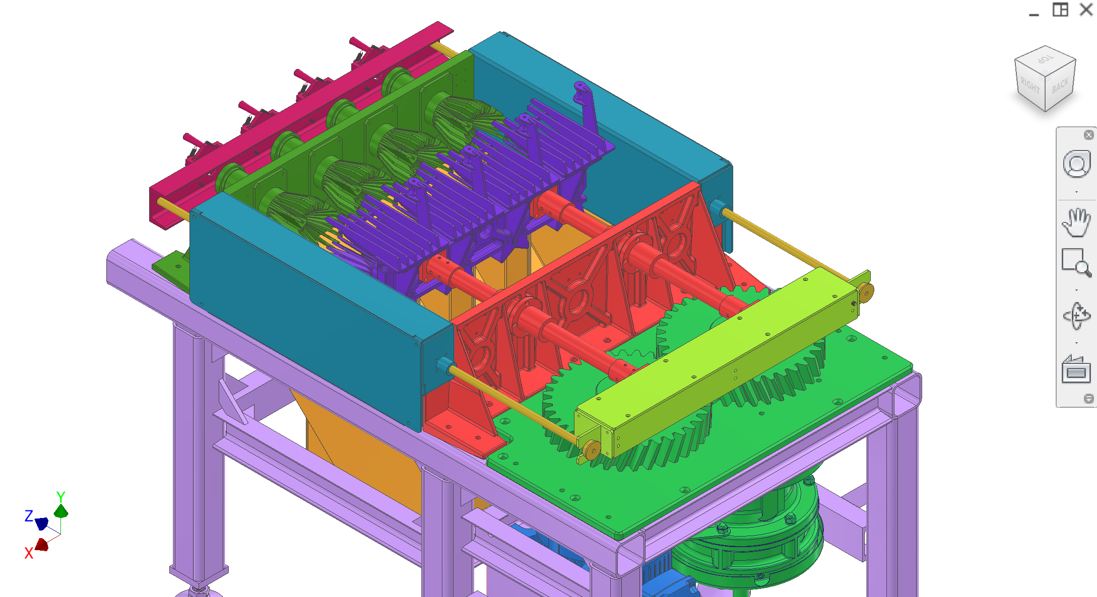组装步骤3b——推进器到位