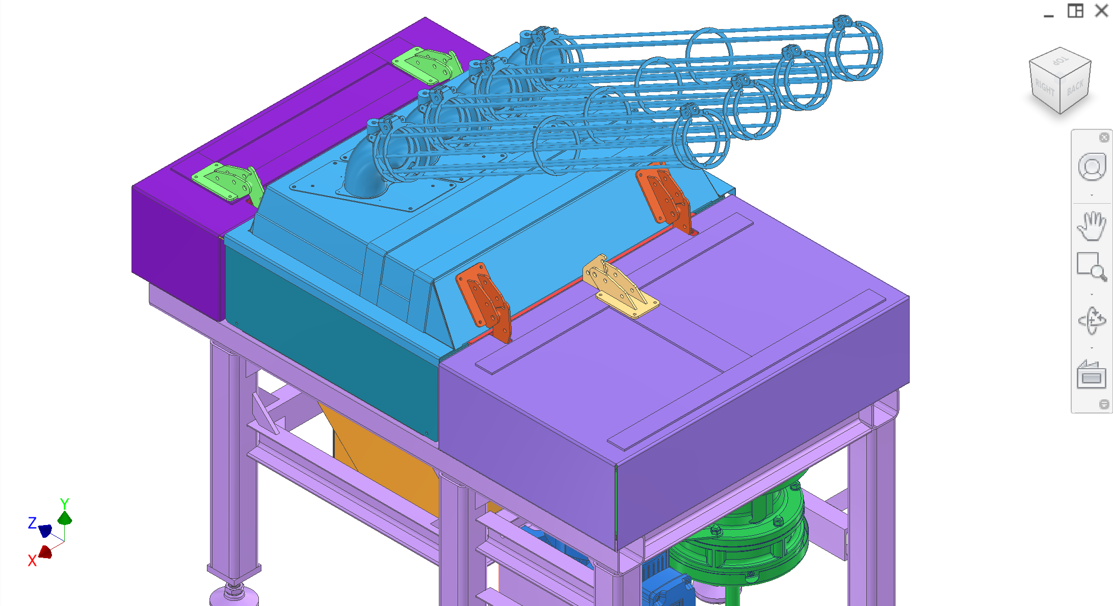 组装步骤4——支线和贝壳